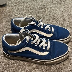 Blue Vans Shoes